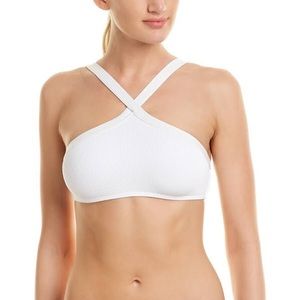 L*Space Serina Bikini Top in White- NWT- $99 value